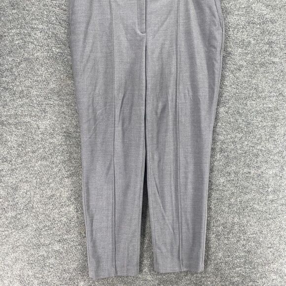 Cato Dress Pants Women 14 Gray High Rise Pleated Contemporary Rayon Pockets - Picture 4 of 10